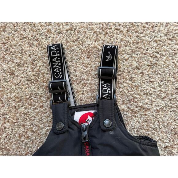 Canada Weather Gear Winter Black Snow Pants/ski pants,  SIZE 2T - Picture 6 of 11